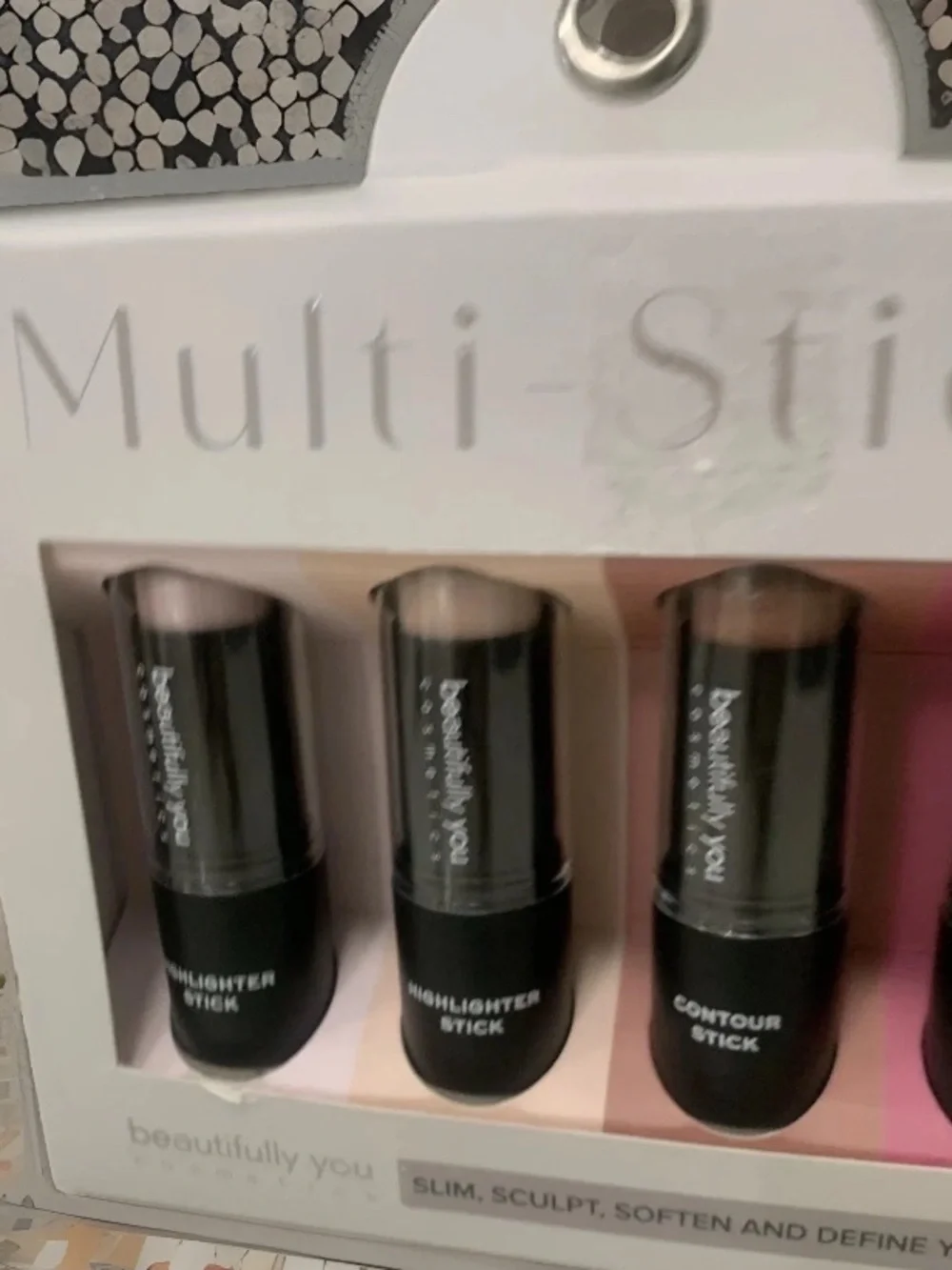 Multi-Stick Face Set - Rosy Glow, Golden Hour, Sun Kissed, Pink .Contour Blush